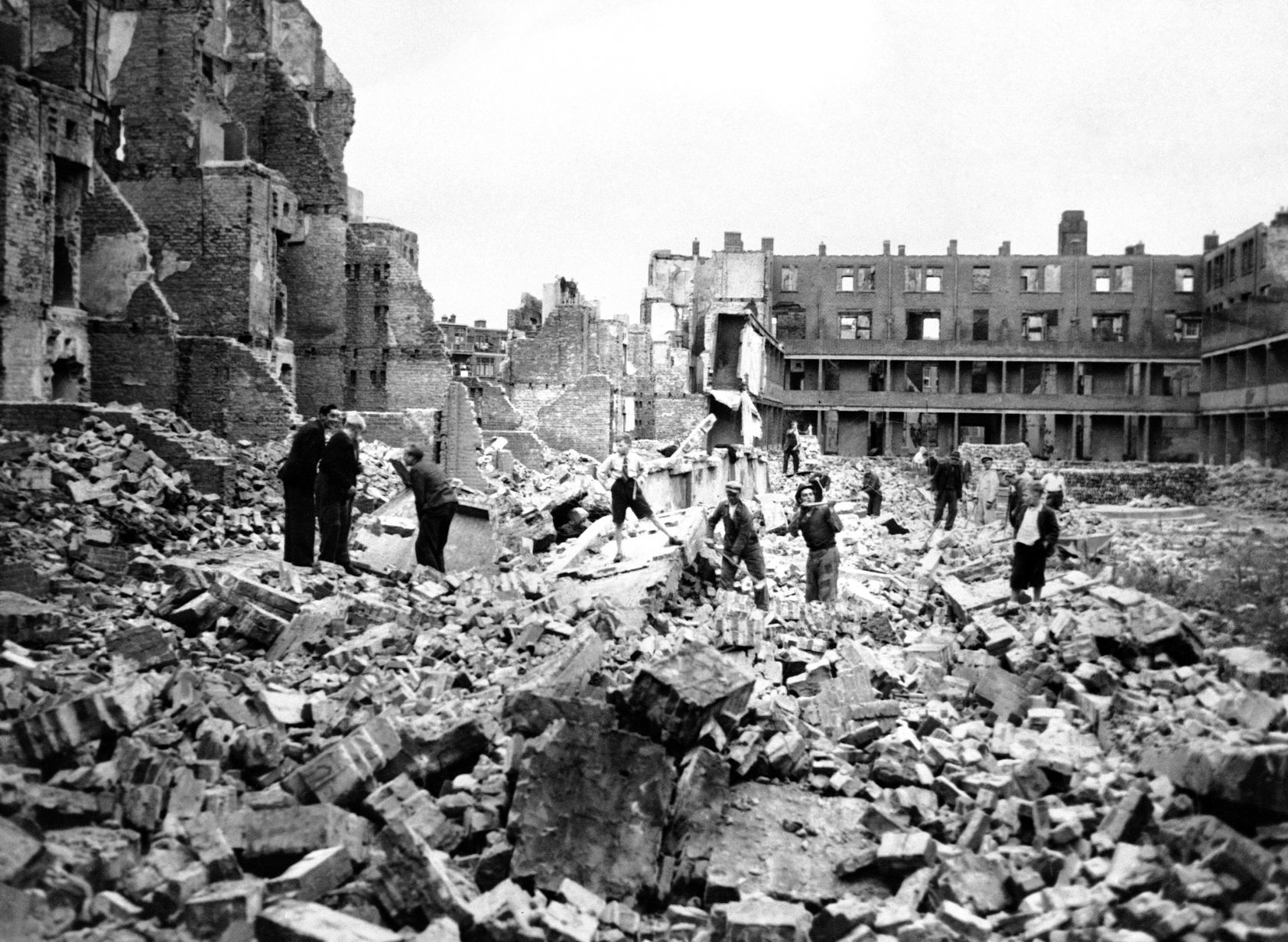 1945: Netherlands Bomb Damage